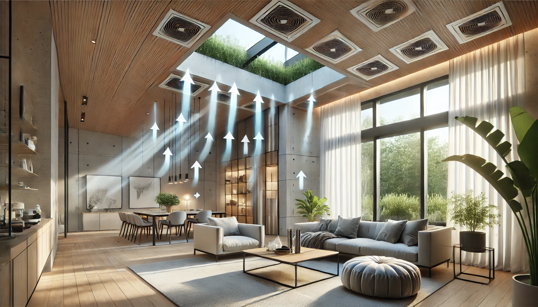 Modern Home Designed Using Bim Technology, Focusing On Lighting And Ventilation Planning Modern Home Designed Using Bim Technology, Focusing On Lighting And Ventilation Planning